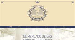 Desktop Screenshot of mercadovillavallecas.com